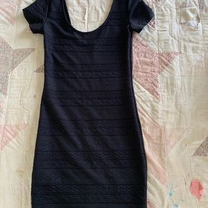 Black cocktail dress